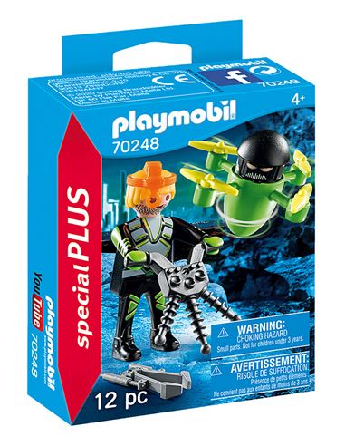 Playmobil - Agente con Dron - 30070248