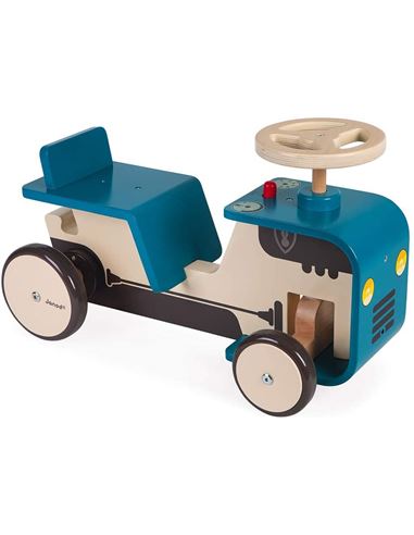 Correpasillos - Tractor de madera Azul - 73538053.1