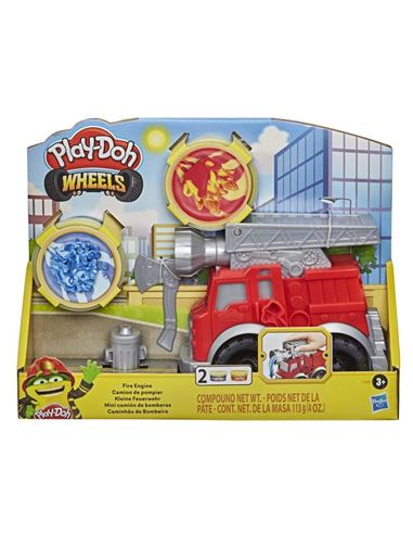 Plastilina - Play-Doh: Mini Camion de Bomberos - 25579224-1